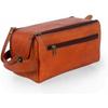Сумка Дорожный футляр Новый кожаный большой набор для бритья Dopp Kit Ночные туалетные принадлежности