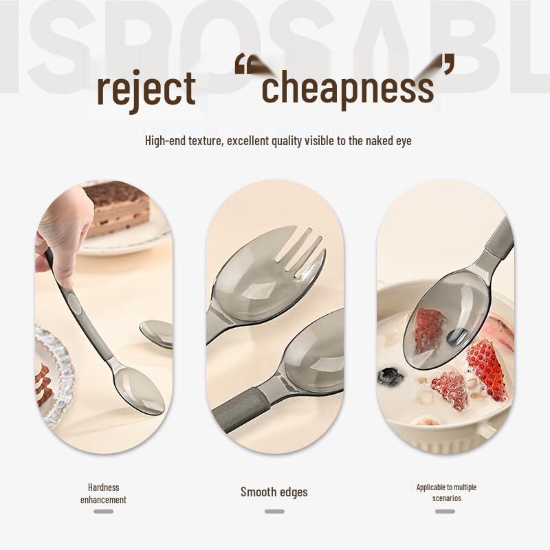 Одноразовые пластиковые ложки Shixun