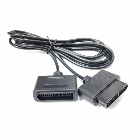 Удлинительный шнур игровой консоли, не спутывающийся, Plug-Play, удлинительный кабель с корпусом из ПВХ, аксессуары для консоли развлекательной системы для SNES