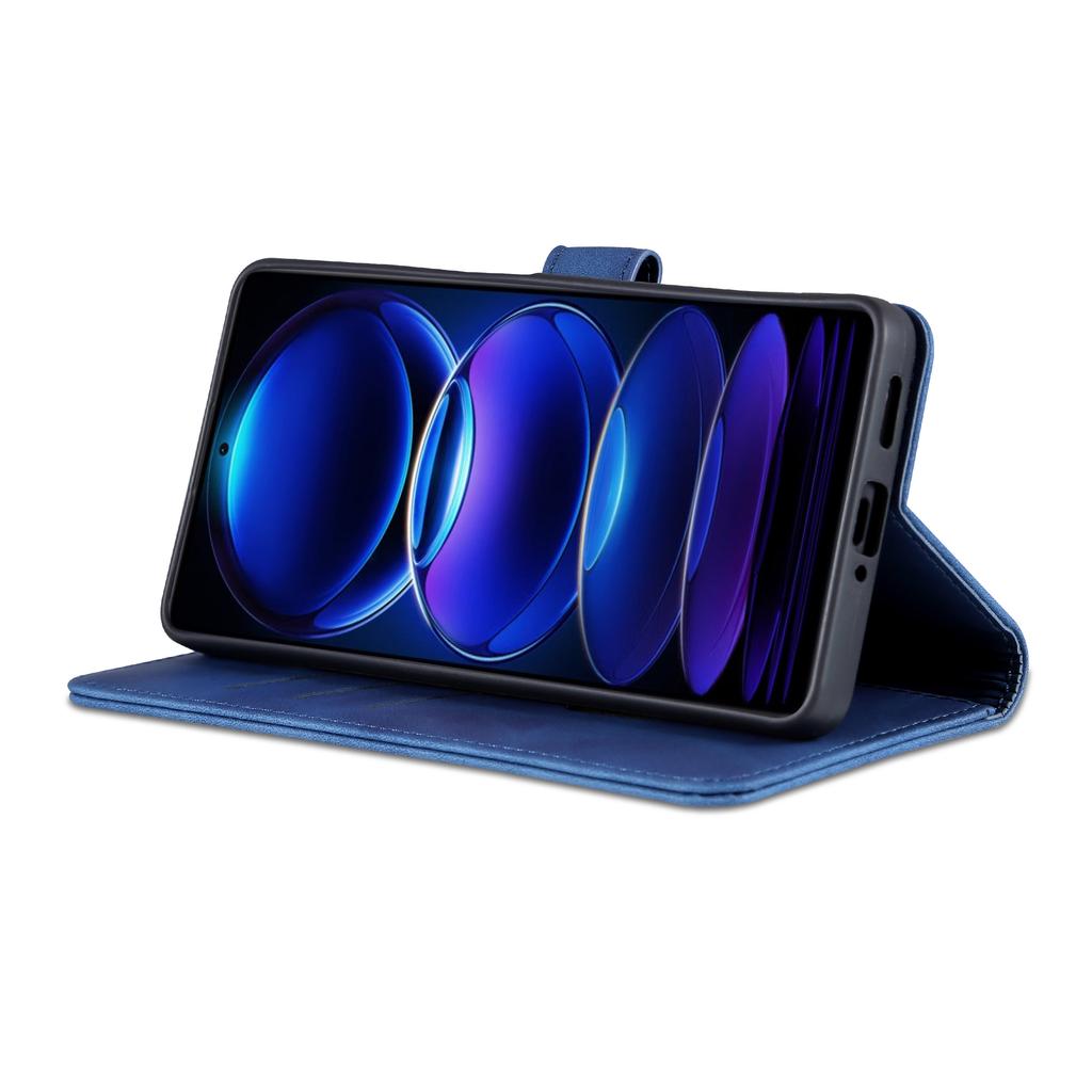 AZNS Чехол для телефона Xiaomi Redmi Note 12 Pro 5G/Note 12 Pro Speed 5G/Poco X5 Pro 5G из искусственной кожи, кошелек, подставка, откидная защитная обложка