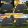 Golf Cart Cover 1/1/1+1 Passenger for Yamaha EZGO Club Car Heavy Duty 111D Waterproof Windproof Durable Oxford Golf Cart Cover