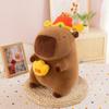 God of Wealth Capybara Plush Doll Cartoon Capibara Fluffty Doll Capybara Plush Toy Christmas Toy