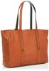 Soratina Multi-Pocket Briefcase Tote Bag, A4 Size, Camel