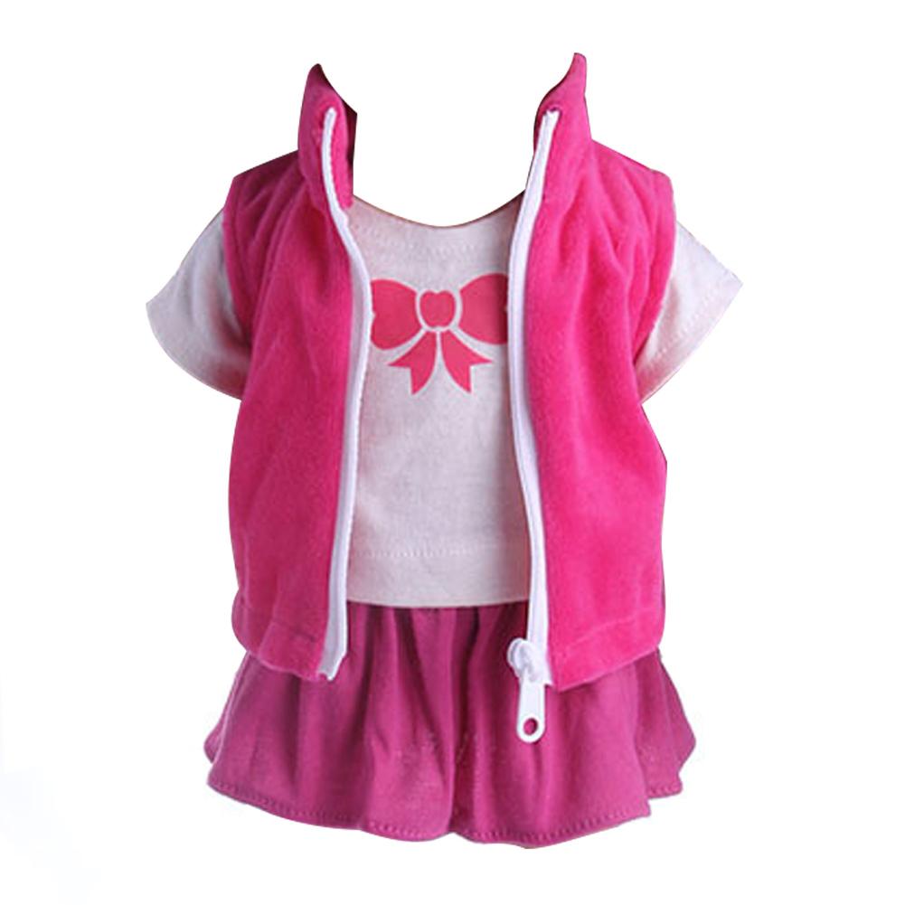 Одежда для кукол, подходящая для 18-дюймовой куклы, новогодний набор для девочки на день рождения и Рождество для малышки T0R6