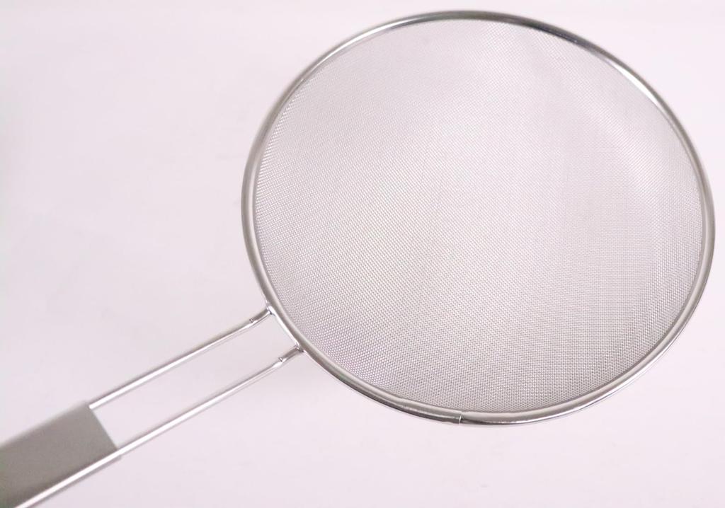 Дуршлаг для бульона рамен Three Snow 24 см из нержавеющей стали для коммерческого использования Сделано в Японии Three Snow Shinetsu Works 10025 18-8 Цубаме-Сандзё