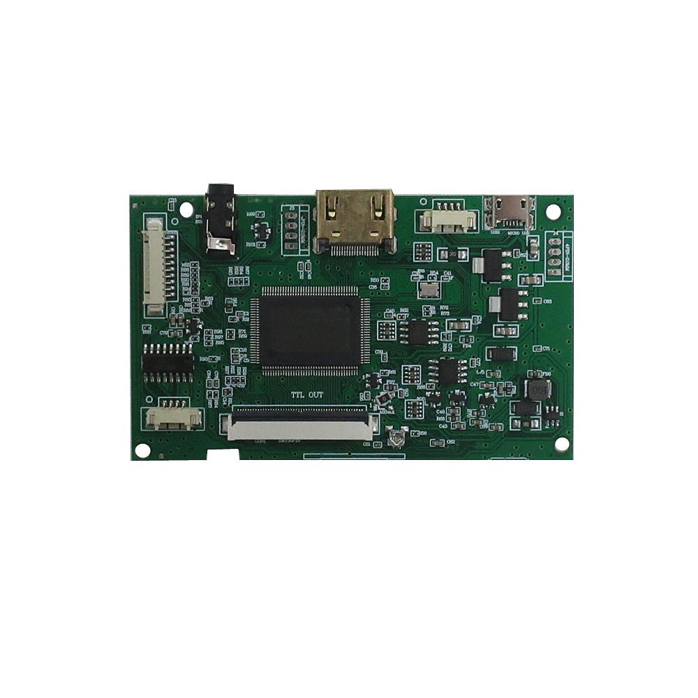 Плата управления драйвером с монитором 9 дюймов, разрешение 1024х600