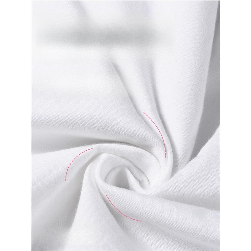 Мужская белая футболка с принтом на русском языке - Графическая футболка с кириллицей, легкая, 180 г/м², с круглым вырезом, с коротким рукавом, повседневная уличная одежда