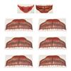 6шт большой рот татуировки наклейки страшные водонепроницаемый Sweatproof ужас временные Хэллоуин татуировки лица St