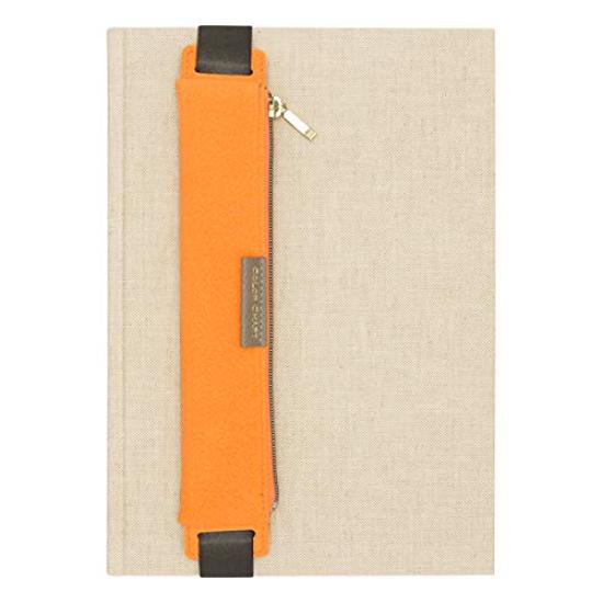 Color Chart Band Pencil Case B5 Lantern Traveler's (73 Cherry)