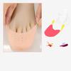 Forefoot Pad Toe Protector Silicone High Heel Ballerina Half Size Cushion Pain Relief Non-slip Shoe Insole for Women Foot Care