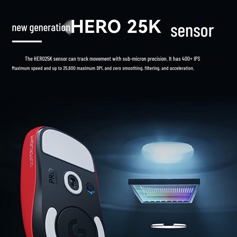 Logitech PRO X SUPERLIGHT Wireless Gaming Mouse