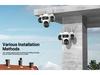 ICsee HD Водонепроницаемый Беспроводной Многолинзовый CCTV Монитор с Тремя Экранами и Ночным Видением