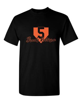 БАЛТИМОР Имя и номер Брукс Робинсон №5 Унисекс Футболка S-XL БЕСПЛАТНАЯ ДОСТАВКА!