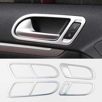 ABS хром для Tiguan 2009 2010 2011 2012 2013 2014 2015 аксессуары авто внутренняя дверная чаша декоративная крышка отделка автомобиля