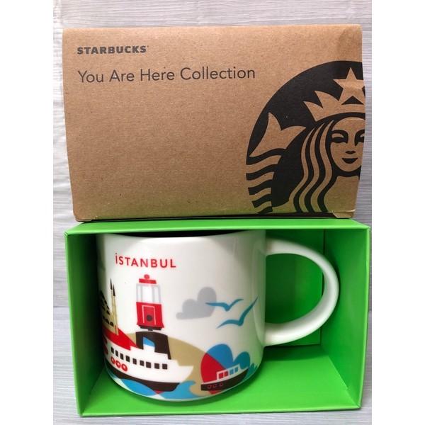 Starbucks Coffee Mug istanbul 14oz You Are Here Collection YAH With Box