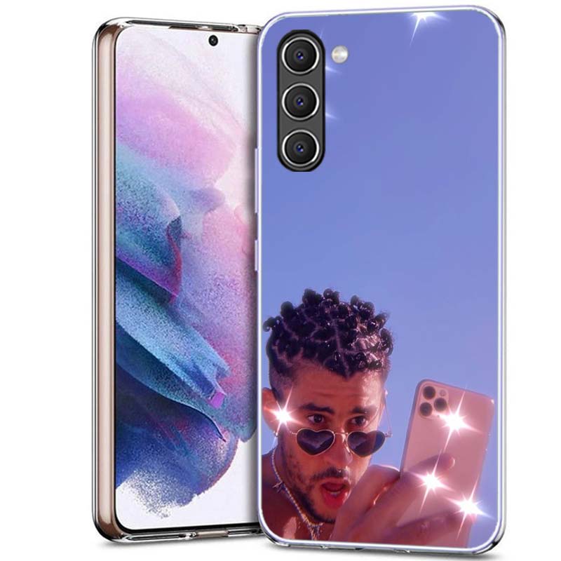 B-Bad B-Bunny Phone Case for Samsung A54 A14 A24 A34 A17 A37 A57 A55 A35 A25 A15 A13 A23 A33 A53 A07 A05S A04S A03 A73 Galaxy No