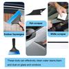 Набор для тонировки автомобильных стекол 12 шт. Профессиональный инструмент для виниловой пленки Инструменты для тонирования стекол Портативный набор инструментов ракель для тонировочной пленки для автомобиля