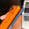 Ультратонкий ПК Металлическое Кольцо Магнитное Для Magsafe Матовый Чехол Для iPhone 17 16 15 14 13 12 11 Pro Max Защита Стеклянной Линзы Жесткая Крышка