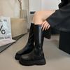 2024 женские новые осенне-зимние сапоги до колена модные удобные длинные модные сапоги на толстой подошве женская обувь