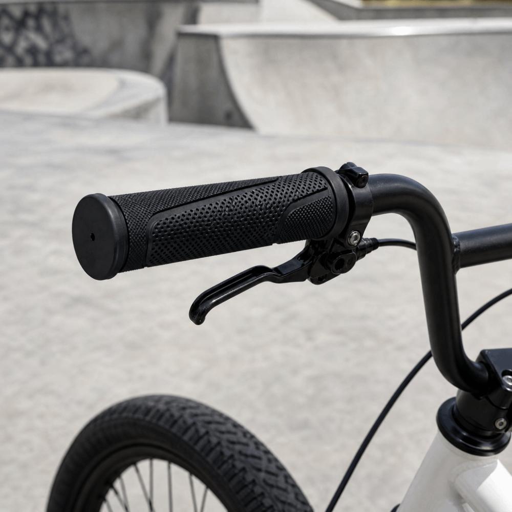 2Pairs TPE Bike Handlebar Grips Non-Slip Bike Handlebar Grips Sleeves Folding Bicycle Use