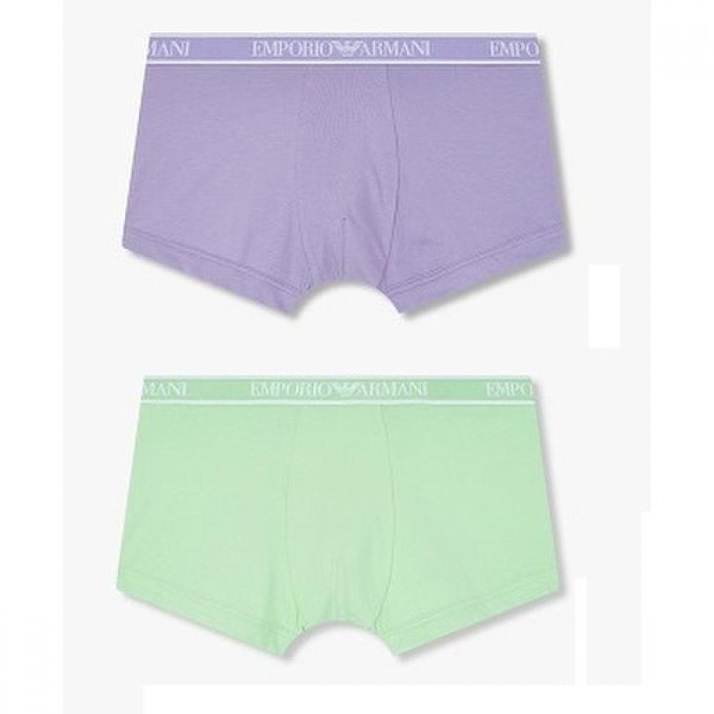 Emporio Armani Men S Banding Cotton drawerS 2 Piece Set 0815112309 0815112310