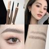 Женский карандаш для бровей с щеточкой для бровей и триммером 3-в-1 Eyebrow Enhancers Стойкий водостойкий ультратонкий карандаш для бровей