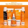 Derma Co 1% гиалуроновый солнцезащитный крем длительного действия Spf 50 Pa++++ с гиалуроновой кислотой и витамином E для широкого спектра защиты - 50 г, для всех типов кожи