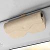 Car Storage Box with Strong Magnetic Closure for Sunglasses And Glasses Soft Velvet Lining
