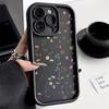 Чехол-органайзер Dark Floral Meadow для телефона iPhone 17 16 15 14 13 12 11 Серии Pro Max Plus Двухслойная защита
