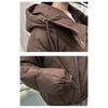 Korean Style Winter Short Padded Coat Women Loose Thickened Trendy Jacket