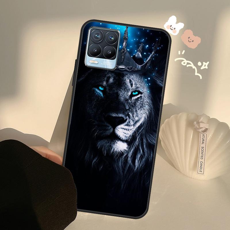 Чехол King of jungle Lion для OnePlus 10 9 Pro 8T 9R Nord2 Чехол для Realme GT Neo 2 3 GT Master 8i 9i 8 Pro