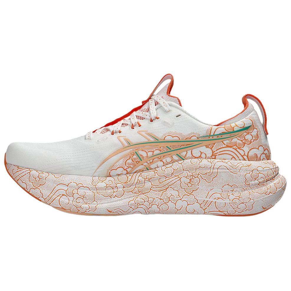 Asics Кроссовки GEL NIMBUS 28 Унисекс Белый Красный 1013A207-100