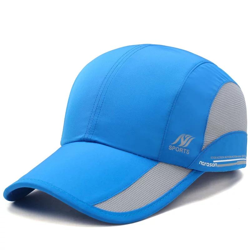 Thin Hats for Men and Women, Sunshade Outdoor Quick-Drying Sun Protection Fishing Hats, Soft-Top Sun Hats, Baseball Caps for Summer