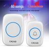 Smart Wireless Long-Range Music Doorbell for Elderly - Compatible with Europe, America, UK, and Australia