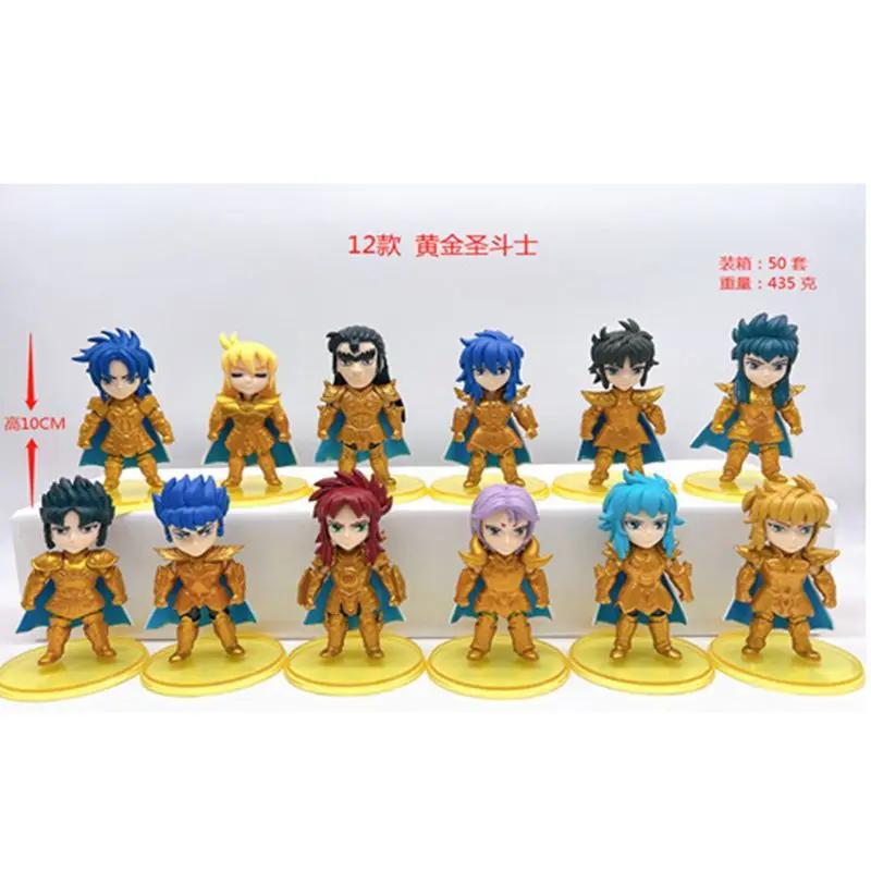 10 см Аниме Фигурка Saint Seiya Myth Cloth Лев Айолос Водолей Каму Рак Маска Смерти Золотой Рыцарь Зодиака Японские Куклы Хобби