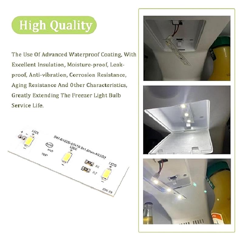 Sw-Bx02B 12V Refrigeration Light Led Light Board Light Strip For Refrigerator Led Light Strip Bar Replacement Repair Part