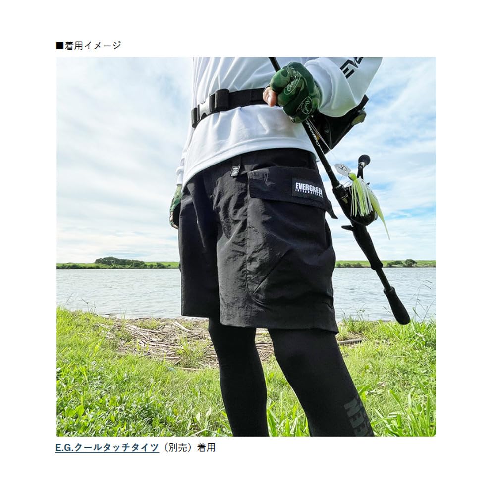 EVERGREEN Размер груза Хаки E.G. Шорты, L,