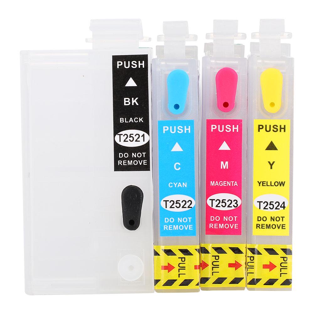 Набор чернильных картриджей Аксессуары для принтера для 252XL WF7610 3640 7110 7210 7710