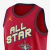 Jordan All StarJordan Dri FIT НБА Выходные Swingman Джерси Баскетбольная майка Мужская Университетский красный FZ6801-657