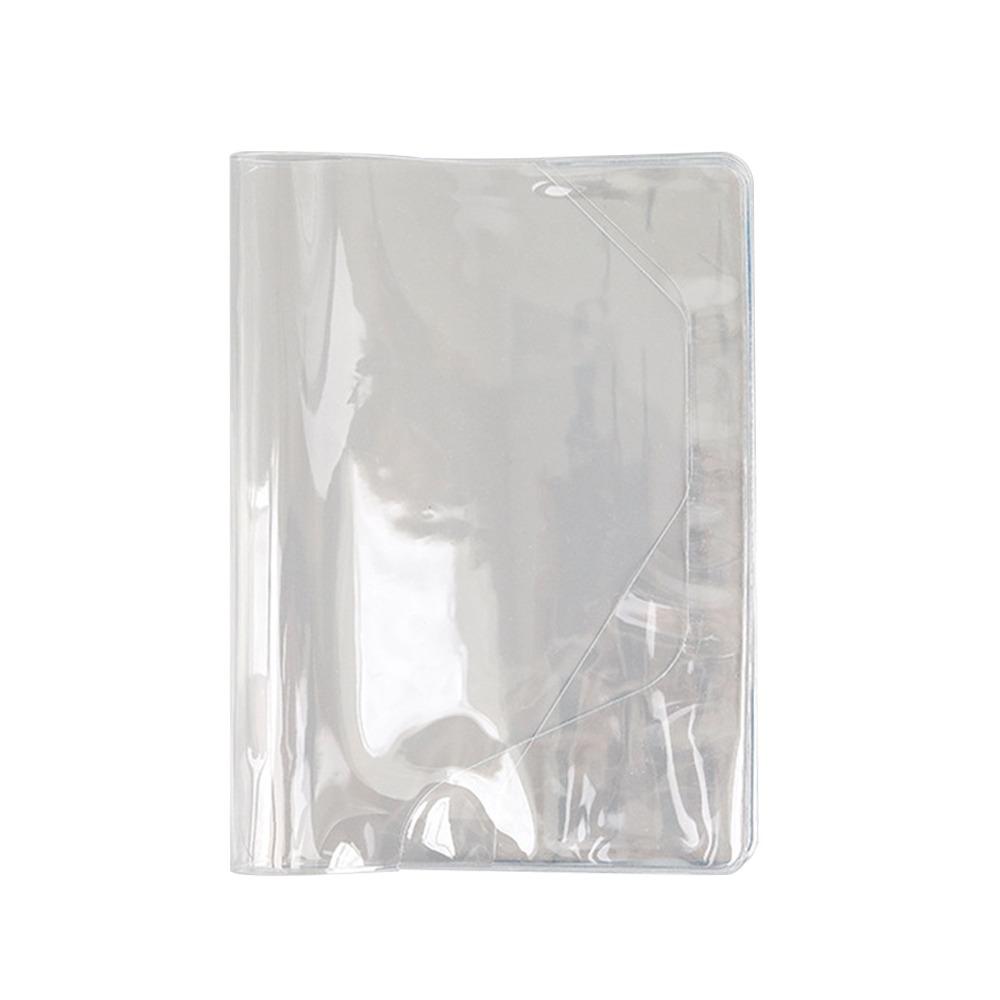 PVC Book Cover A5/A6 Scrapbooking Cover Durable Notebook Protective Sleeve Agenda Planner