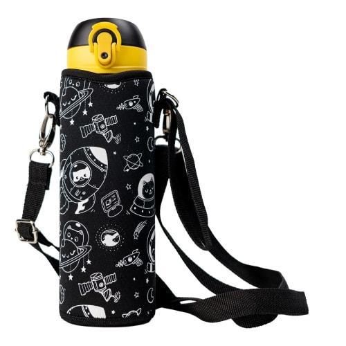 UOQCDQ Water Bottle Cover, Shoulder Only, Fits 500ml-600ml. Made with unique stitching techniques and a pattern designed for children, we hope your ch