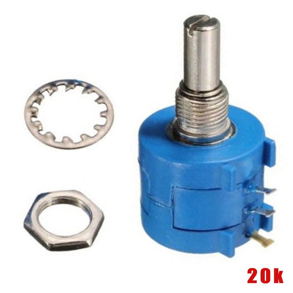 10-оборотный потенциометр 3590S с проволочной обмоткой и переменной точностью, многооборотный горшок