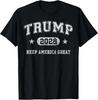Футболка Дональда Трампа 2028 Сохраним Америку Великой Трамп 2028 Винтажная Унисекс Унисекс Футболка