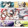 ZZZ Gaming Hoshimi Miyabi Ye Shunguang Коврик для мыши Evelyn Ellen Zenless Zone Zero Клавиатурные настольные коврики XXL Аниме Девушки Коврик для мыши