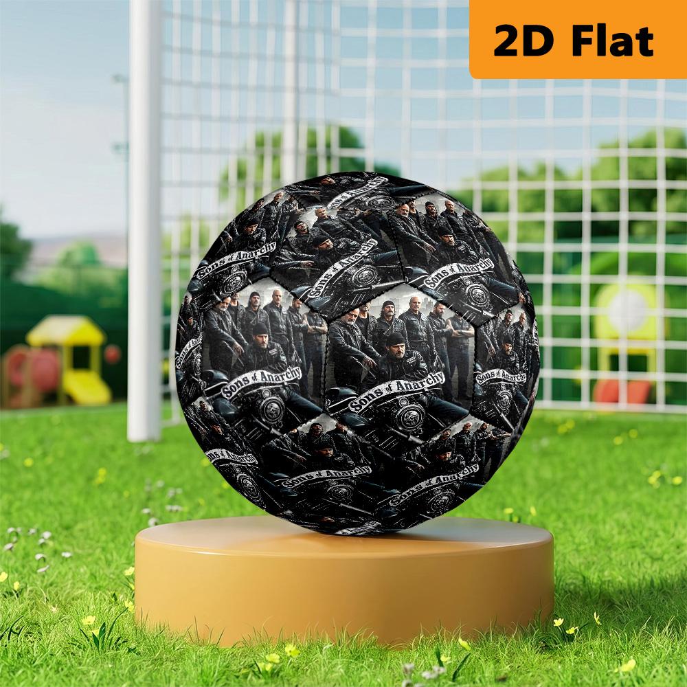 Sons Anarchy: Brotherhood Rebellion Soccer Ball Suitable for both training and competition Very elastic No. 5 football