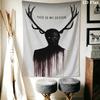 Hannibal Wall Tapestry Aesthetic Wall Hanging Printed Fabric Blanket Decorative Tapestries for Bedroom Living Room Home Decor