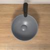 LUYI Round Hand Washing Bowl Hand Wash Basin Washbowl Set 275x275x120mm Gray