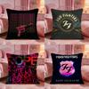 band fFoo Fighters Cushion Cover Premium Comfort Reversible Pillow Cove Two in One Design for Any Room  Car Interior
