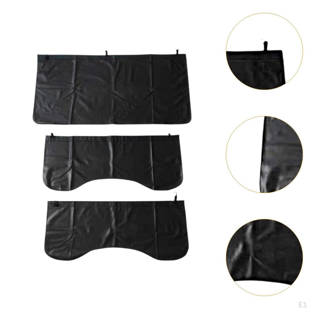 3 шт. Защитные накладки на крылья для механиков, коврики из искусственной кожи с крючками, износостойкие защитные накладки на кузов автомобиля