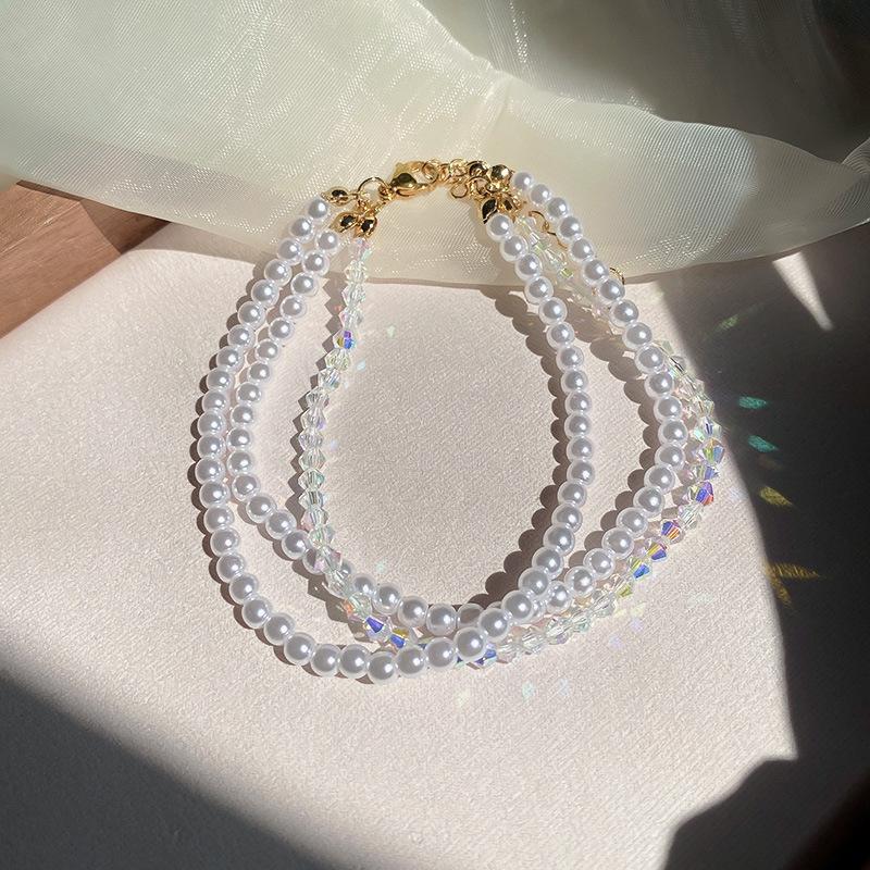 Ретро Геометрический Браслет из Пресноводного Жемчуга - Модные Ювелирные Изделия Продвинутого Дизайна для Женщин
